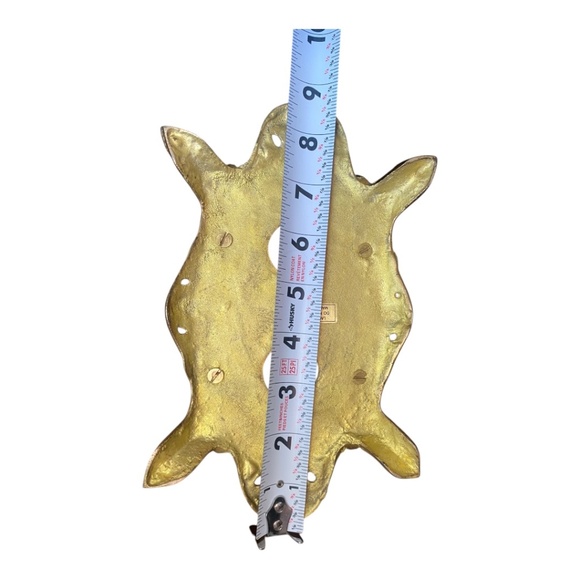 Vintage Brass footed ornate napkin/letter holder, desk organizer - Picture 13 of 16